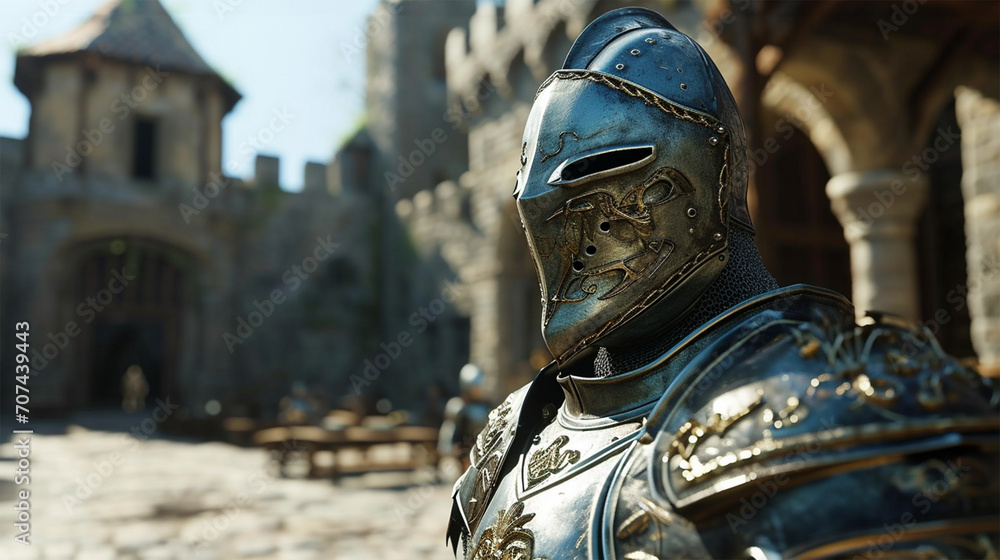 騎士のイメージ - image of Knight - No1-16 Generative AI