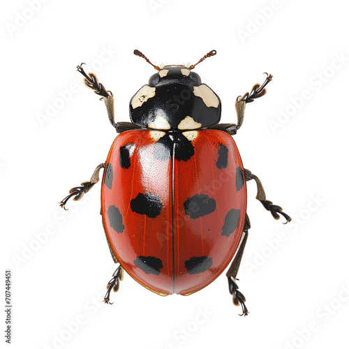 Ladybug, PNG picture, no background image. © busra