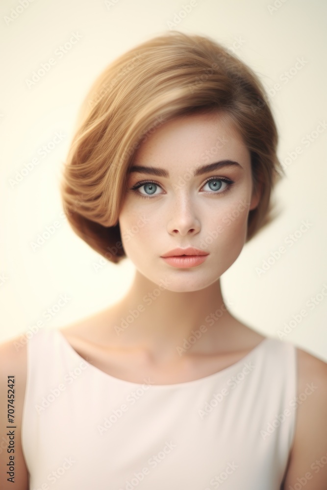 Beautiful woman from 60s Ai Generative Beautiful woman from 60s Ai Generative