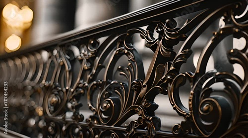 metal iron old ornate door decoration detdigitall
