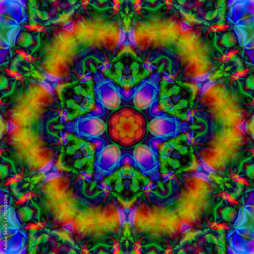 psychedelic background. bright colorful patterns. background scr