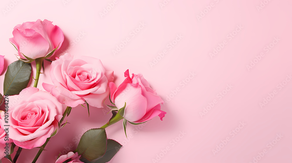 Beautiful pink rose bouquet flowers background isolated on white, symbol of Valentine's Day, wedding, love Beautiful pink rose bouquet flowers background isolated on white, symbol of Valentine's Day, wedding, love