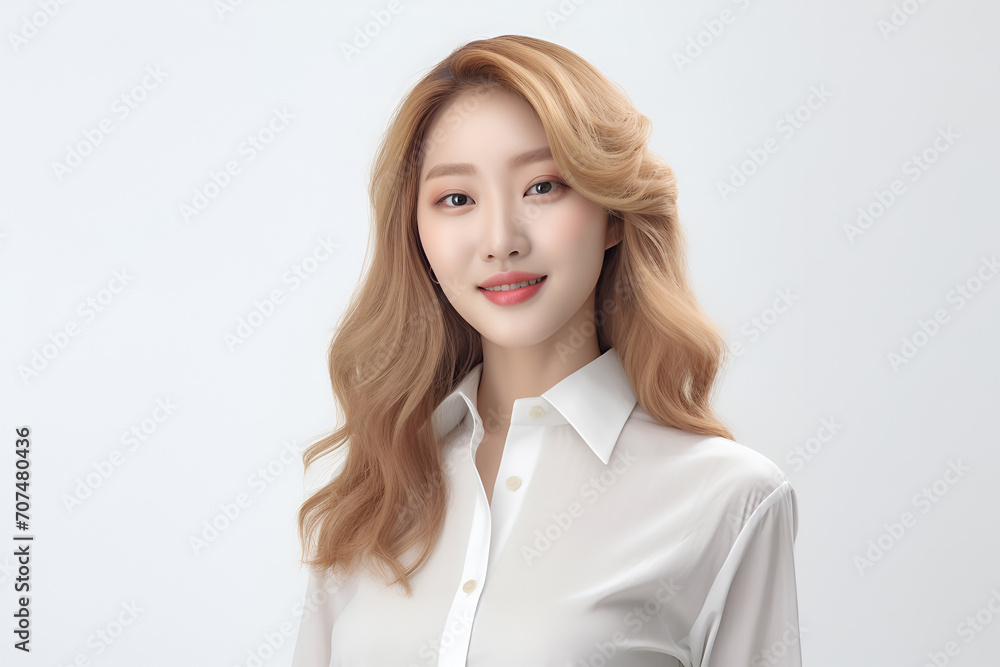 Portrait of a happy young business woman celebrating success isolated on white background
Portrait of a happy young business woman celebrating success isolated on white background