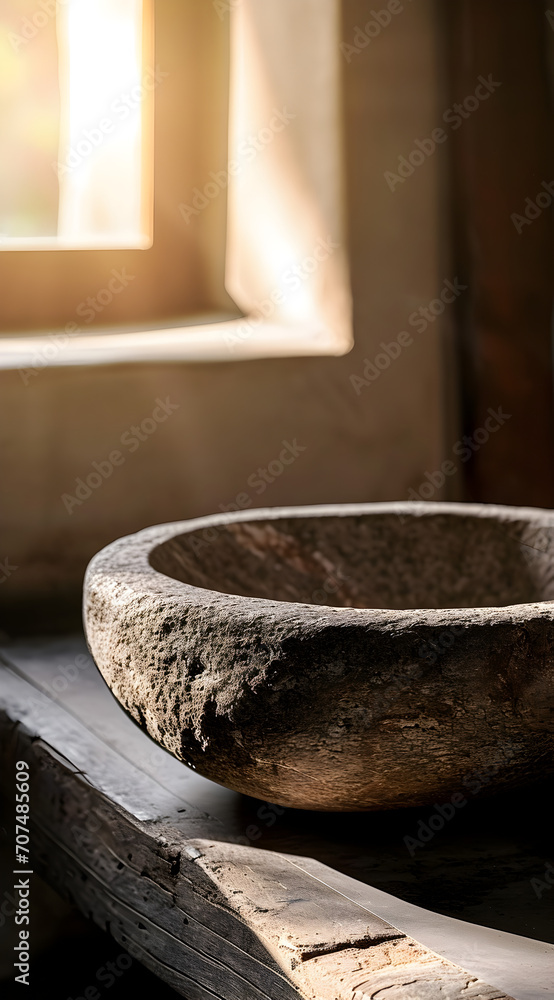 Natural stone bowl sink Natural stone bowl sink