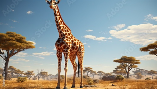 A Giraffe animal