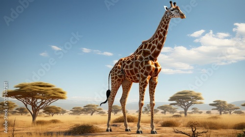A Giraffe animal