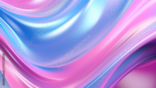 Close-Up View of Vibrant Pink and Blue Background