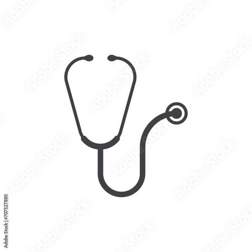 stetoskop icon vector