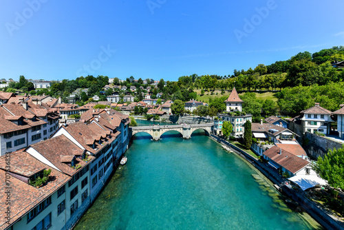 Aare River - Bern, Switzerland © demerzel21