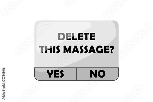Reminder Massage Functional Information Sticker
