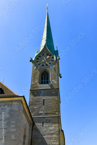Fraumunster Church - Zurich, Switzerland photo