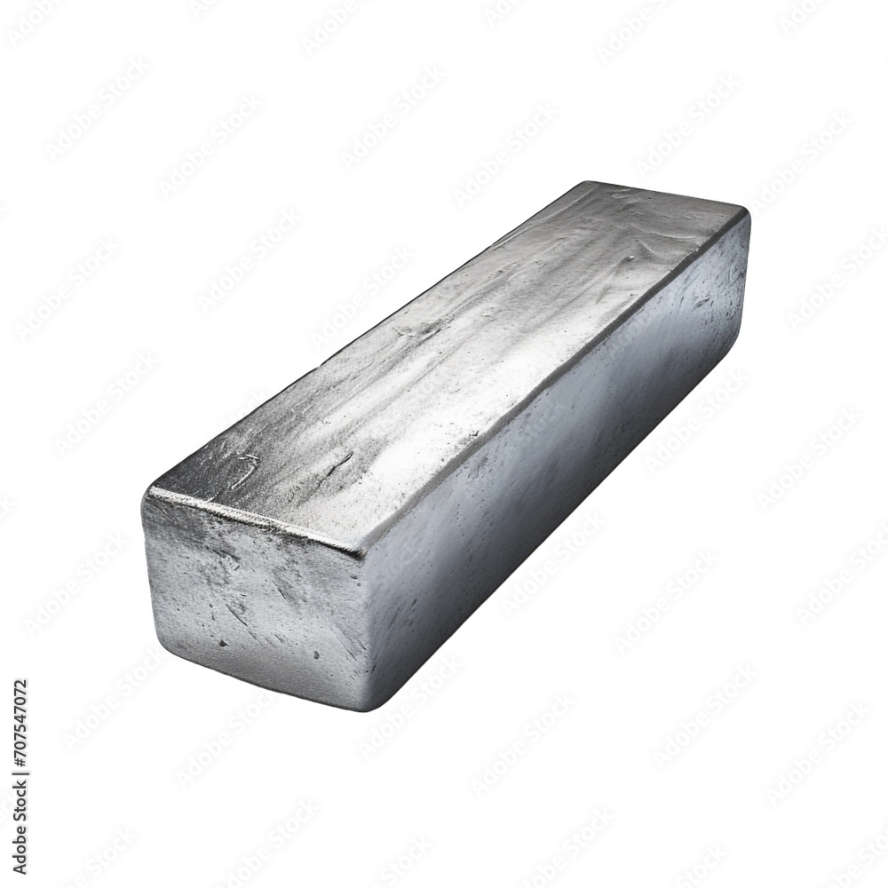 Iron metal alone isolated on transparent background Iron metal alone isolated on transparent background