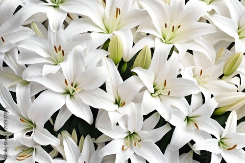 white flowers