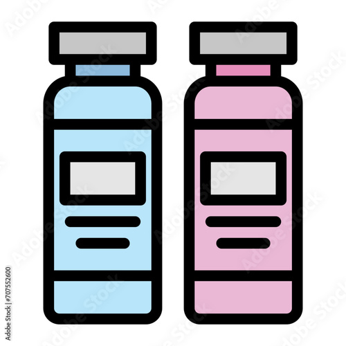 ampoule line icon