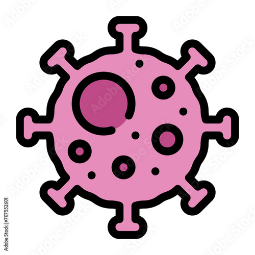 coronavirus line icon