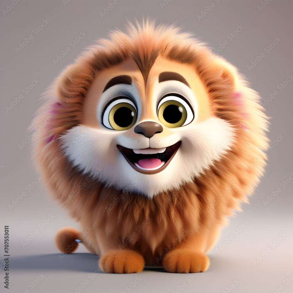 Lion smiling 025. Generate Ai Lion smiling 025. Generate Ai
