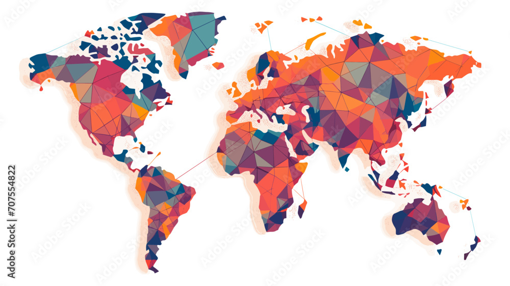 World wide business concept image. Vector illustration. World wide business concept image. Vector illustration.