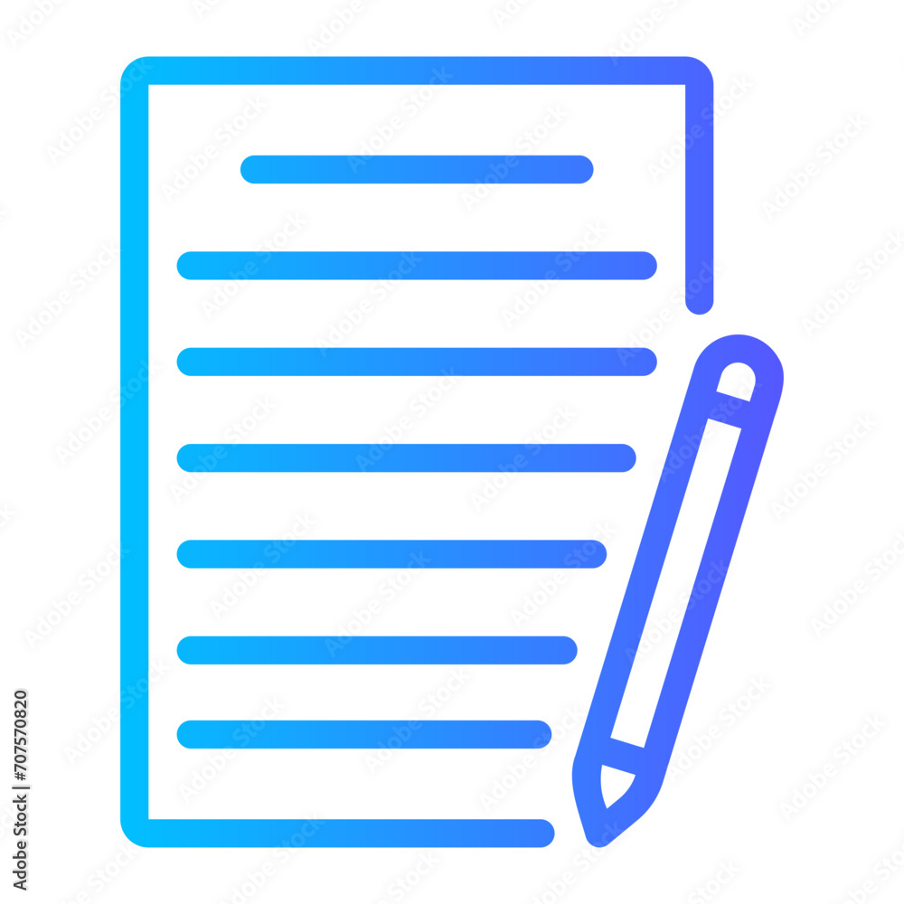 paper gradient icon paper gradient icon