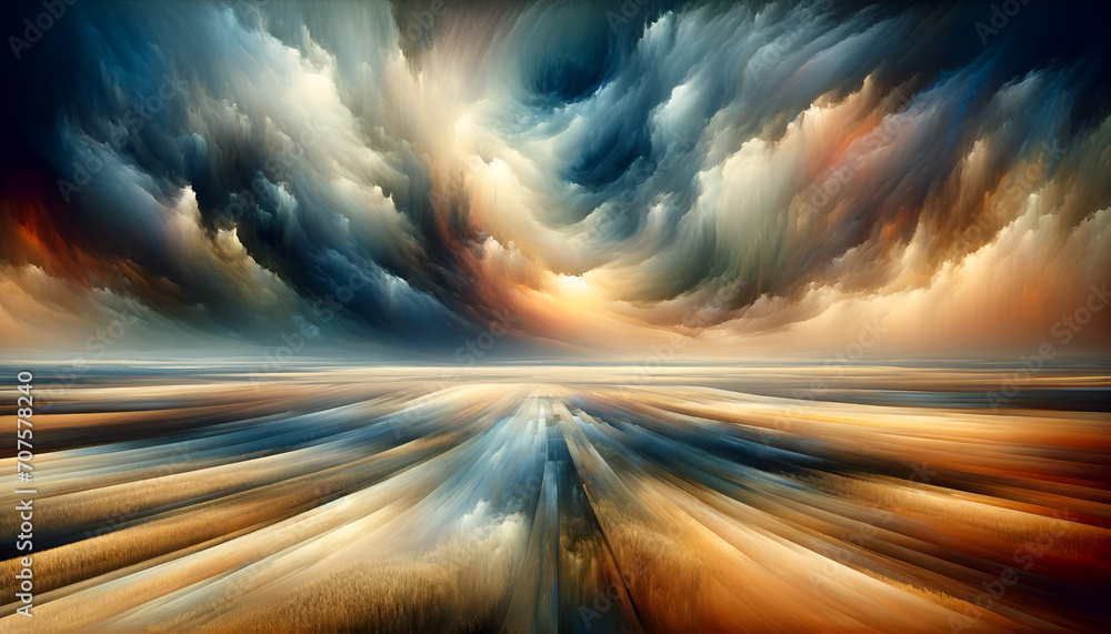 Desolate and Ethereal Landscape Desolate and Ethereal Landscape