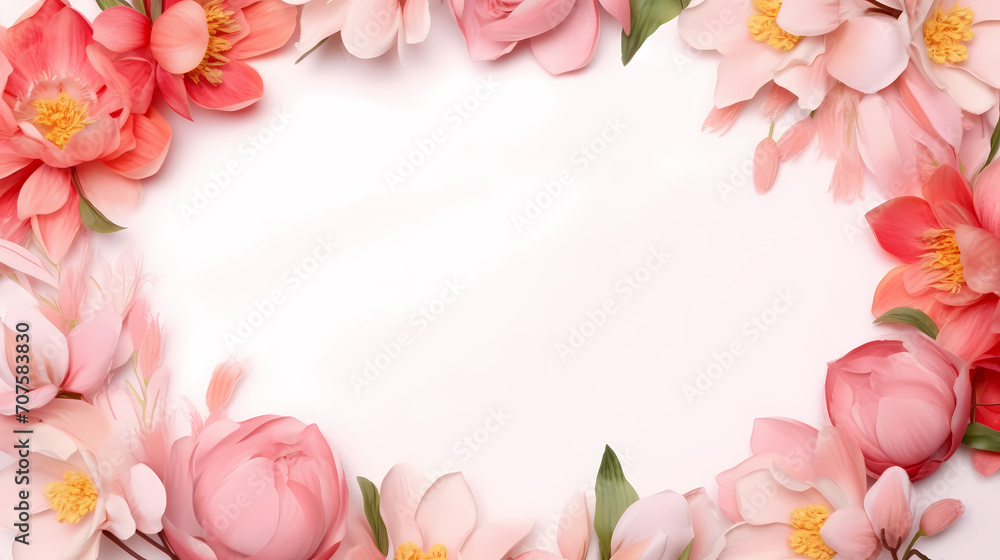 Naklejka premium Beautiful pink rose bouquet flowers background, symbol of Valentine's Day, wedding, love