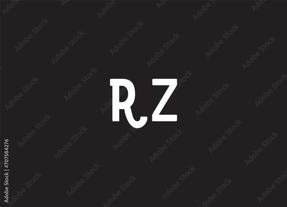 RZ initial logo design and creative logo RZ initial logo design and creative logo