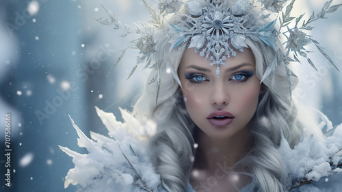 Portrait of the Snow Queen.
