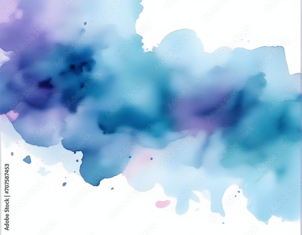 abstract background and texture, blue water color