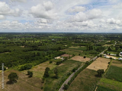 view of the village