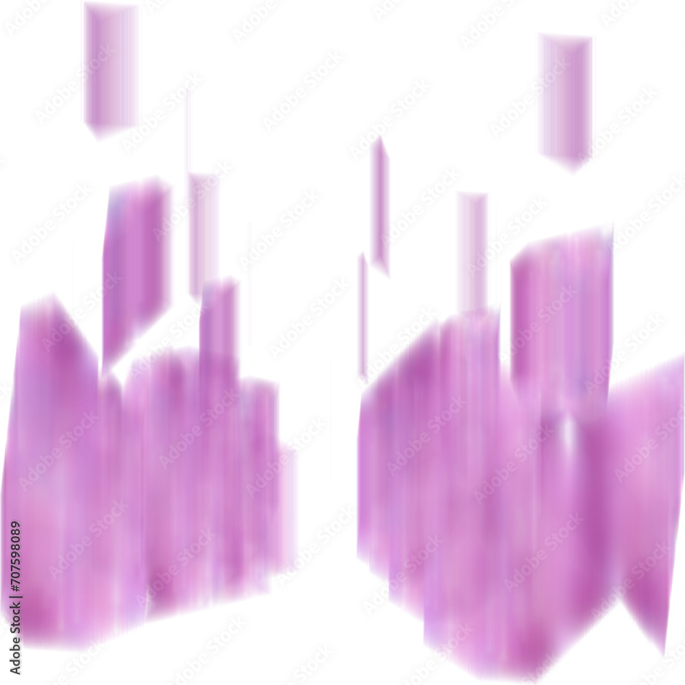 An abstract transparent iridescent glitch art texture element. An abstract transparent iridescent glitch art texture element.