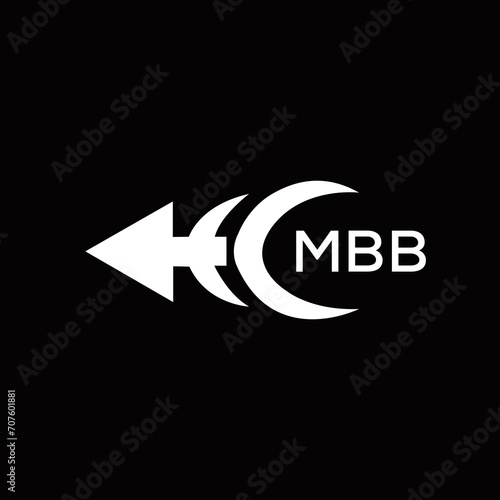MBB Letter logo design template vector. MBB Business abstract connection vector logo. MBB icon circle logotype. 