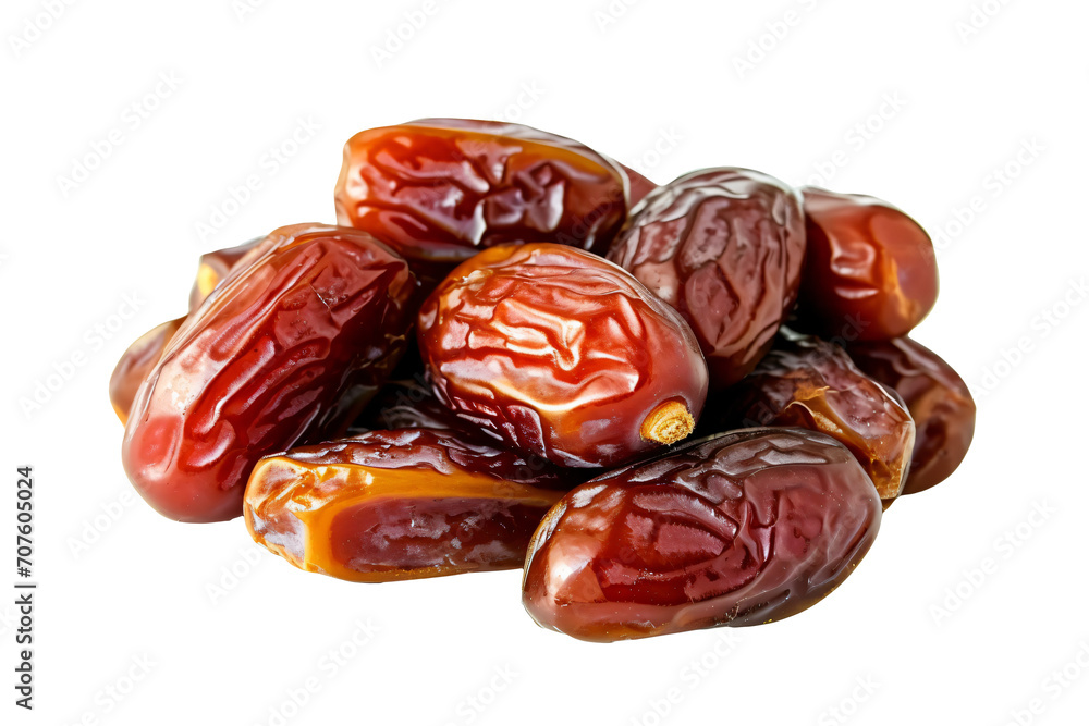 Dates fruits isolated on white background Dates fruits isolated on white background