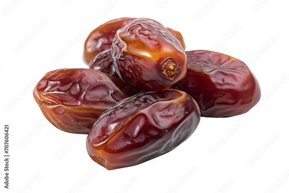 Dates fruits isolated on white background Dates fruits isolated on white background