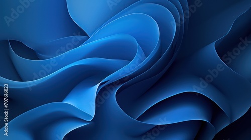 Abstract Modern Dynamic Minimal Blue Background