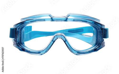 Shield Yourself with a Sterile Surgical Mask and Protective Eyewear on White or PNG Transparent Background.