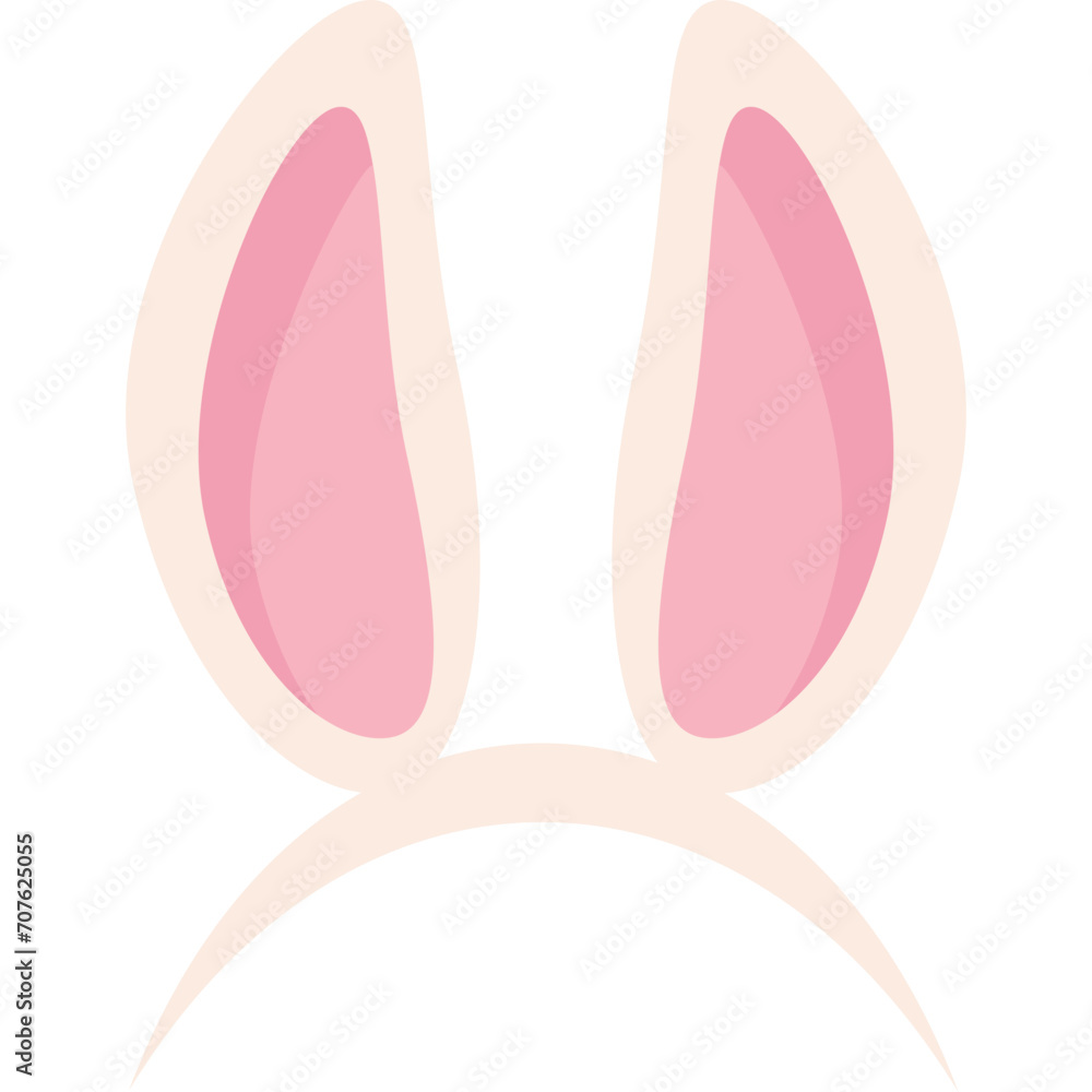 Easter Bunny Ears Illustration