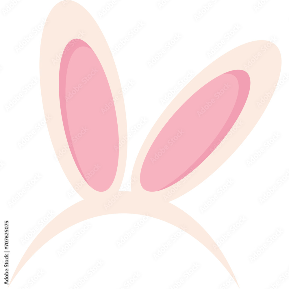 Easter Bunny Ears Illustration
