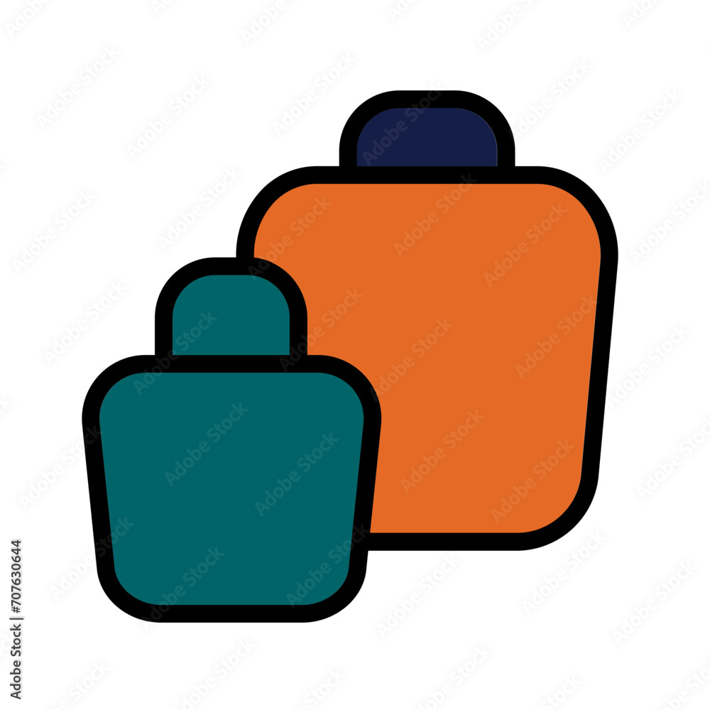 Gift Bag Shopping Filled Outline Icon Gift Bag Shopping Filled Outline Icon