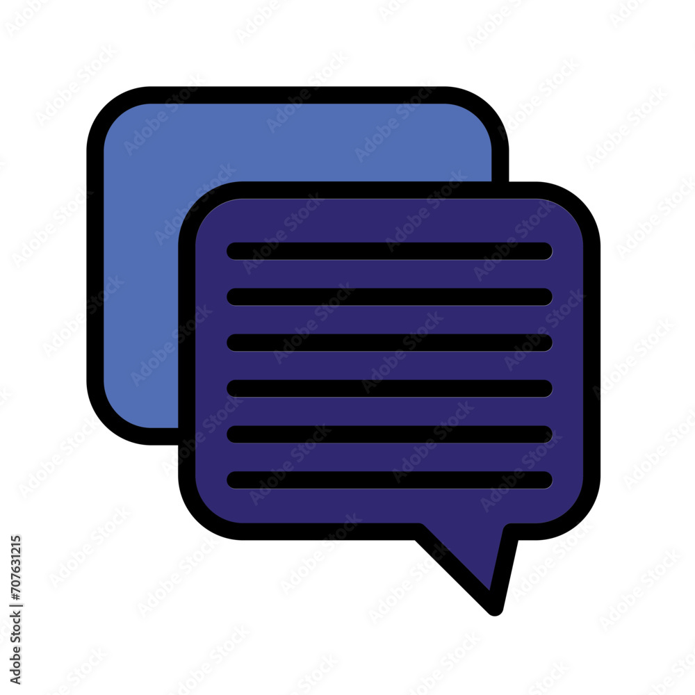 Baloom Communication Talk Filled Outline Icon Baloom Communication Talk Filled Outline Icon