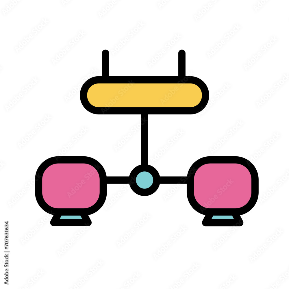 Communication Computer Networking Filled Outline Icon Communication Computer Networking Filled Outline Icon