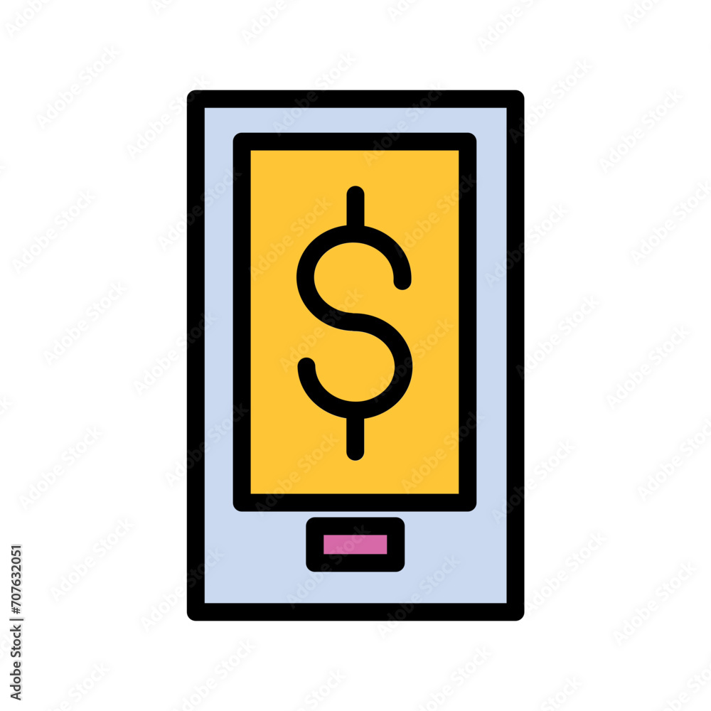 Digital Transfer Technology Filled Outline Icon Digital Transfer Technology Filled Outline Icon