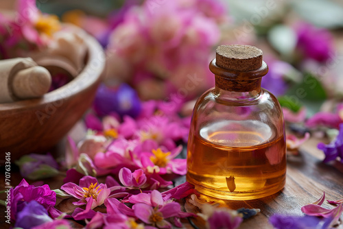 Aromatherapy oil application