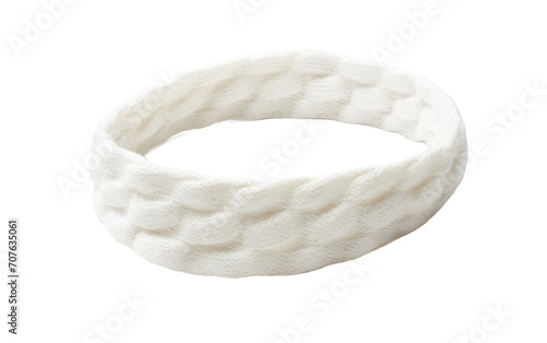 Cotton Headband for Comfortable and Trendy Hair Styling, Everyday Casual Elegance on White or PNG Transparent Background.