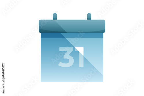 Calendar Functional Information Sticker Design