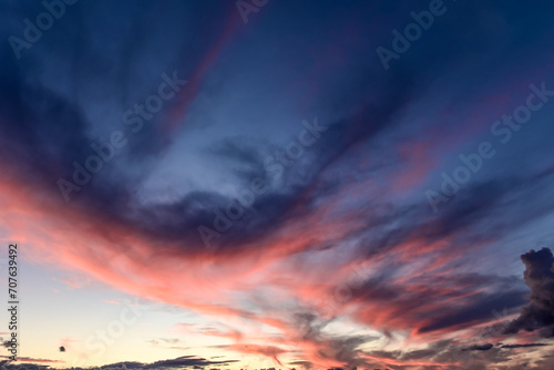 winter sunset dramatic colorful sky over the mediterranean sea 10