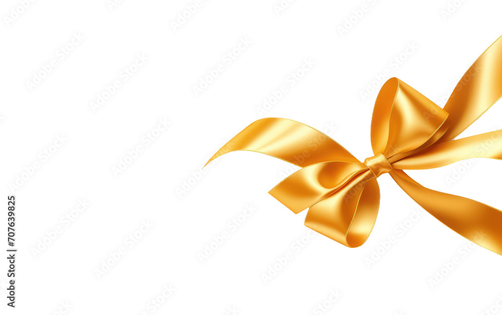 Elegance in Every Knot with the Gilded Embrace Gold Ribbon on White or PNG Transparent Background. Elegance in Every Knot with the Gilded Embrace Gold Ribbon on White or PNG Transparent Background.