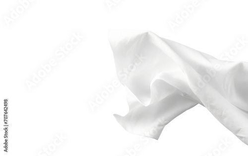 White Tissue, Delivering a Blissful Touch of Arctic Breeze Freshness on White or PNG Transparent Background.