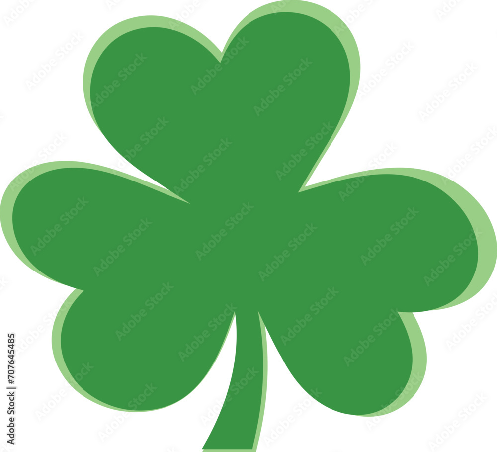 st. patrick's day letter symbol sign clover