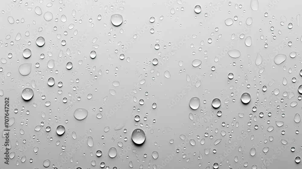 Water droplets on a white background. water drop on white Water droplets on a white background. water drop on white