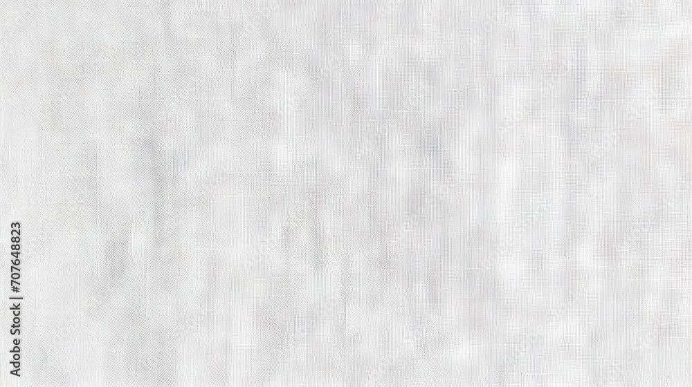Fototapeta premium texture white linen on a plain white background, Natural linen fabric texture texture background. 