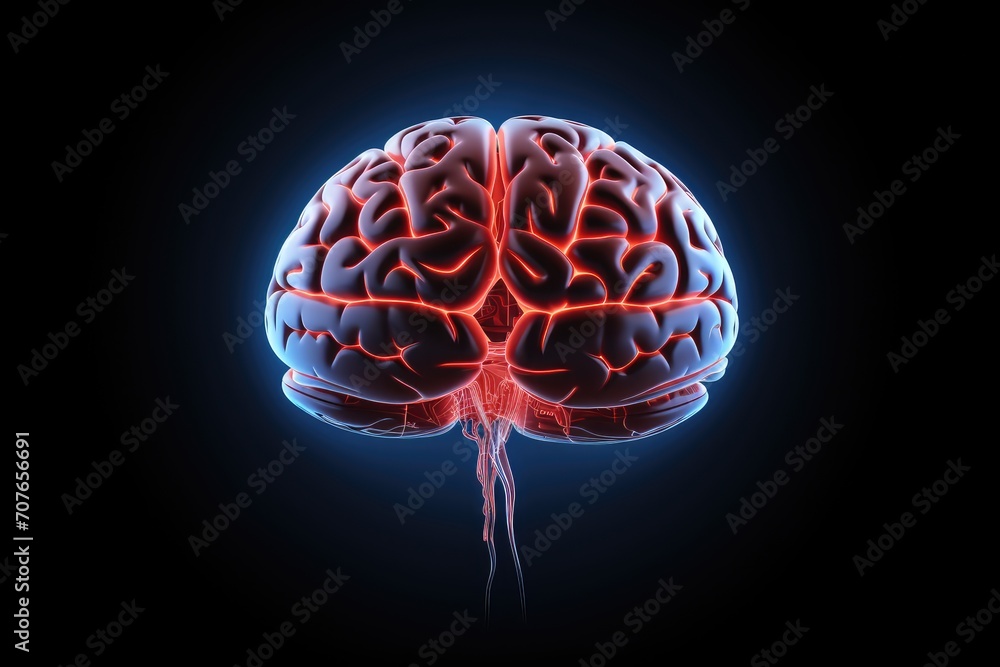 Brain Illustration, psychology, memory processes, behavioral neuroscience. Psychophysiology, neurology, neuropsychology, cognitive behavioral phenomenals brain cognition mindset axon psychology